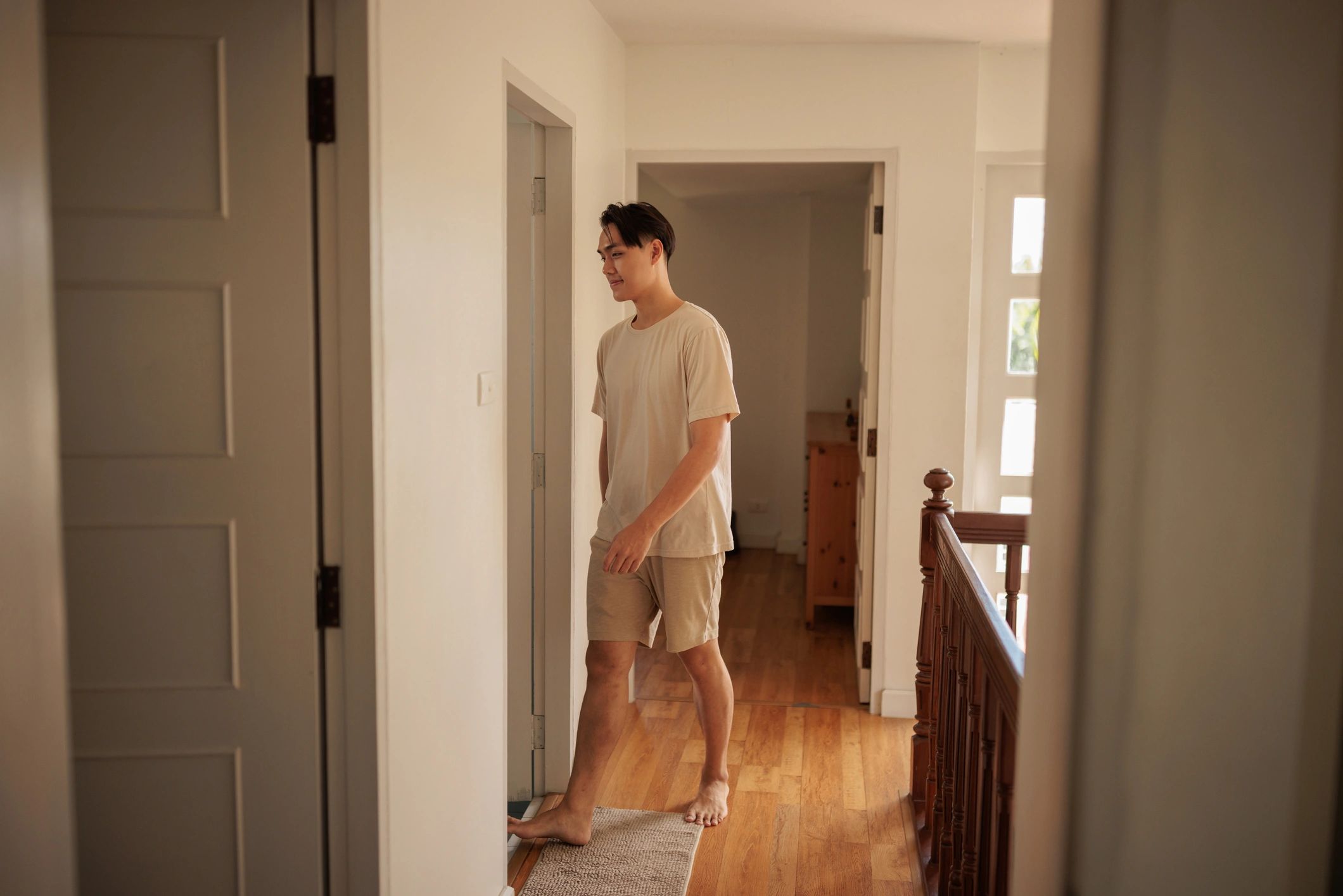 Property visit representing routine home checks